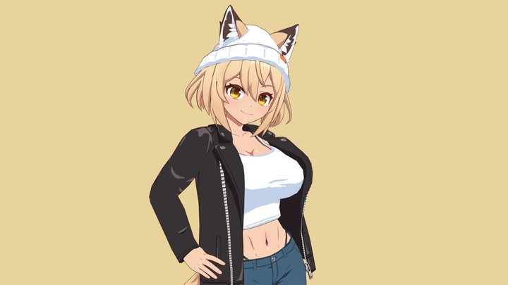 豊狐 -Houko- 3D Model