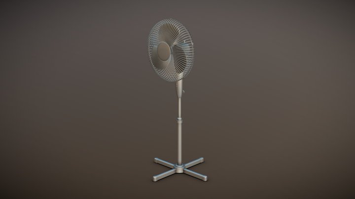 3D Fan 3D Model