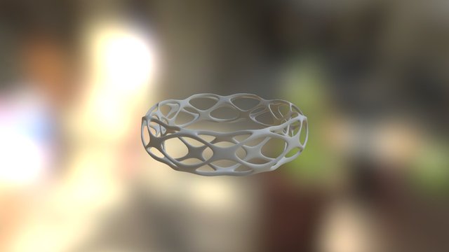 Voronoi Bracelet(1) 3D Model