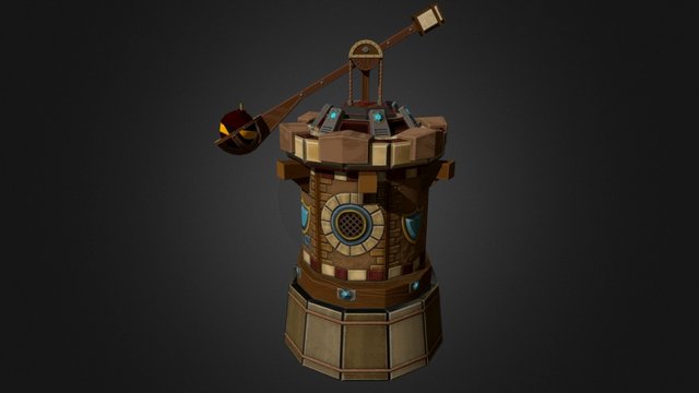 Tower Mesh 3D Model
