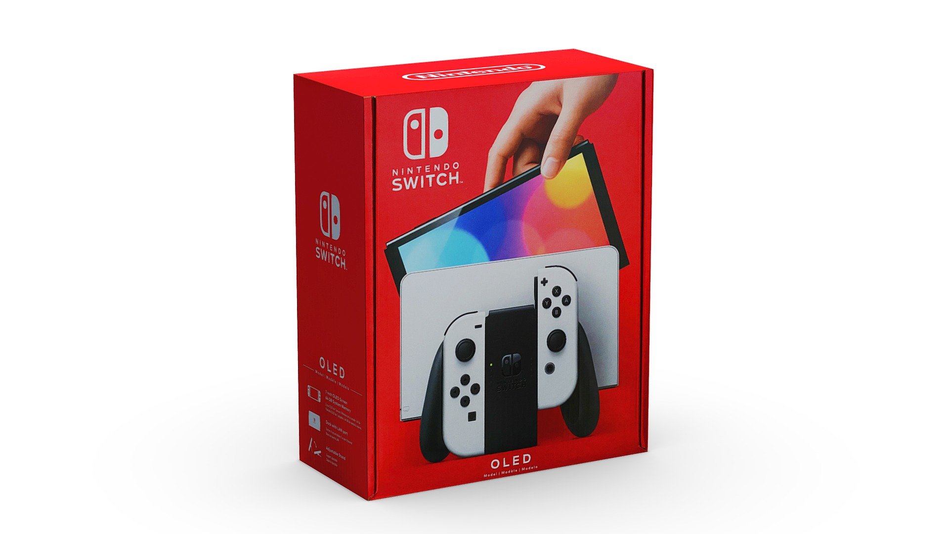 Nintendo Switch OLED Box - 3D model by rtql8d [babc582] - Sketchfab