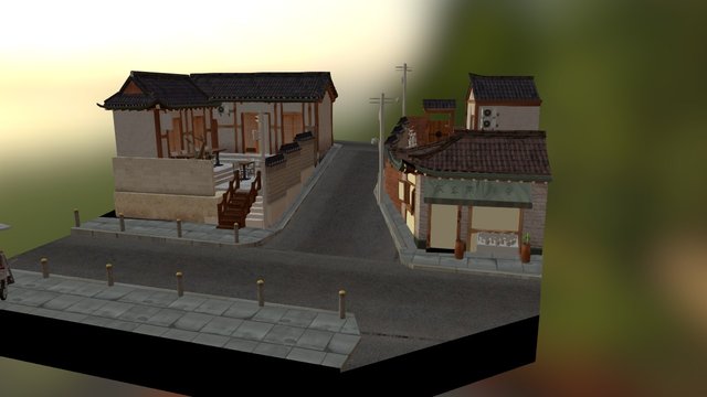 cityscene 3D Model