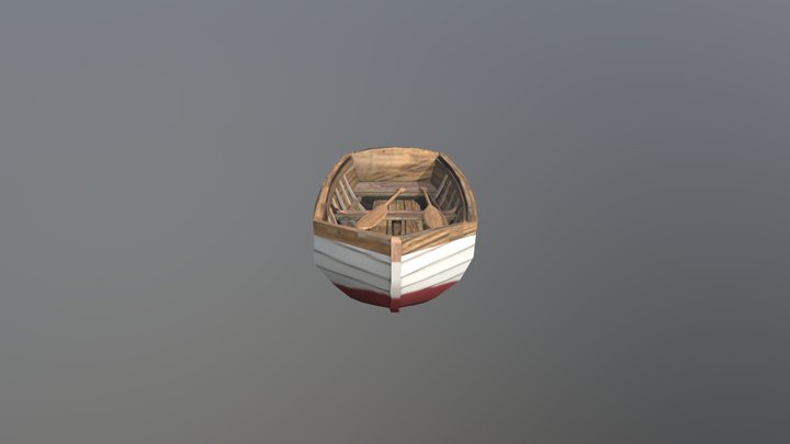 Small_fishing_boat_prop 3D Model