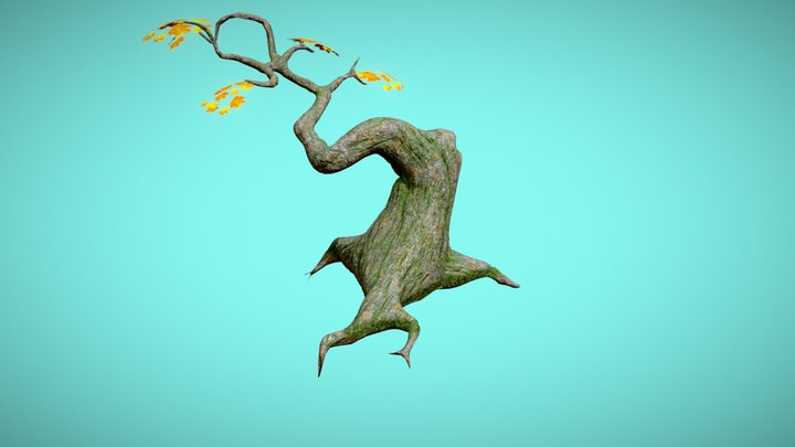 Fantasy Tree 3D Model