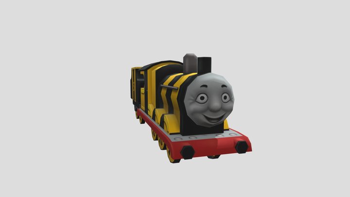 railway crossing james 3D Model