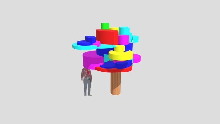 3D ABSTRACT ART 8T 3D Model