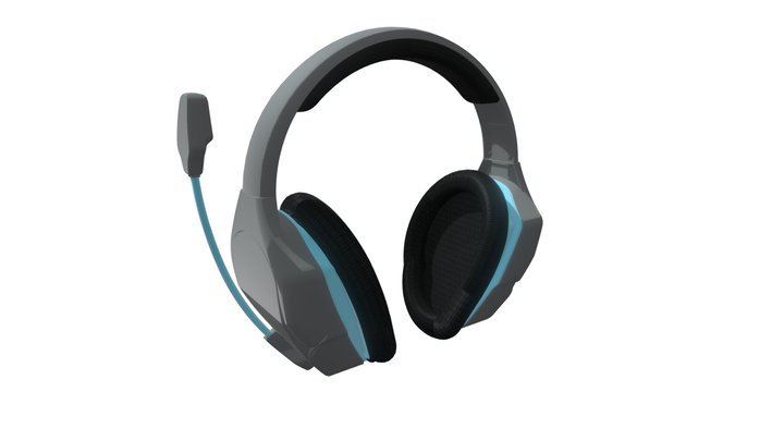 Headphones 3D Model