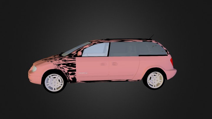 dodge caravan 3D Model