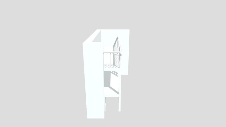 Loftbed 3D Model