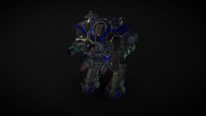 some multipurpose mech 3D Model