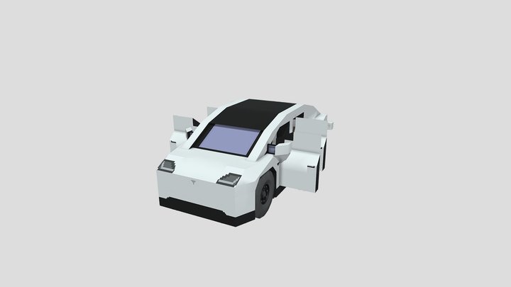 Tesla Model 3 - Project Highland (Long Range) 3D Model