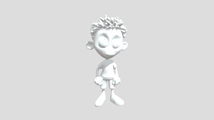 Cartoon Boy Character.stl.01