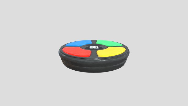 Simon Gamepad 3D Model