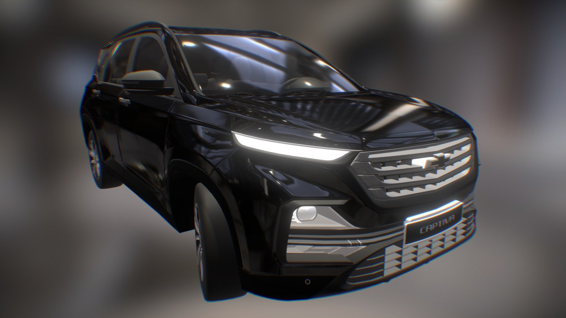 Chevrolet captiva 3d model