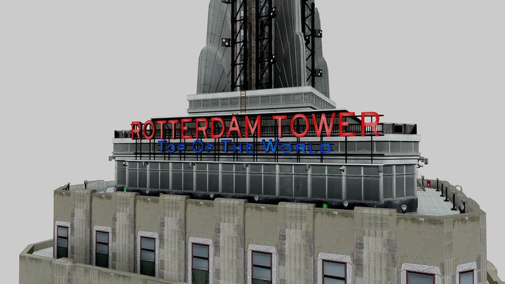 Rotterdam Tower 3D Model
