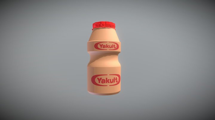 Yakult but free 3D Model