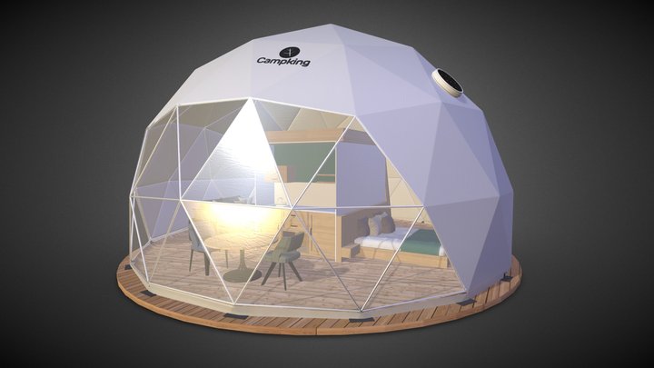 Dome Tent 3D Model