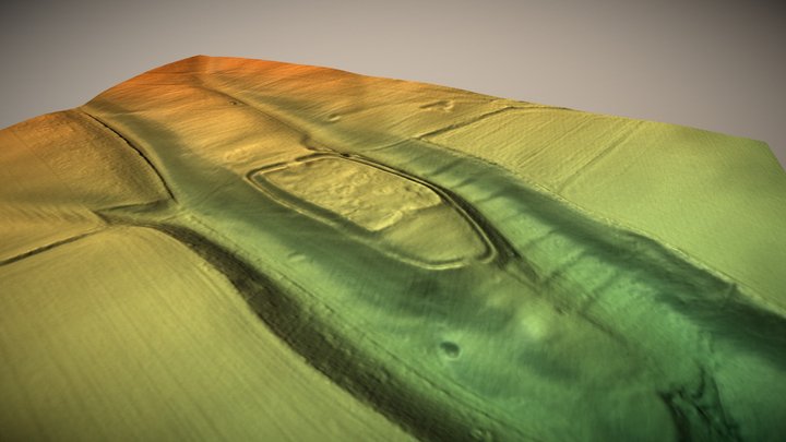 Conderton Camp, Gloucestershire (UK) – Free 3D Model STL