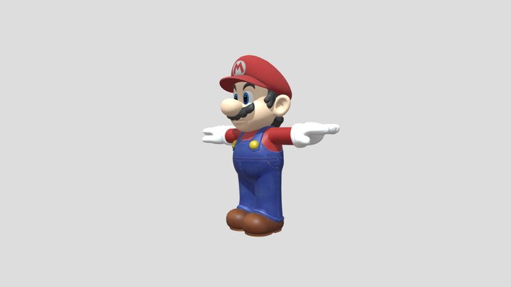 MARIO 3D Model