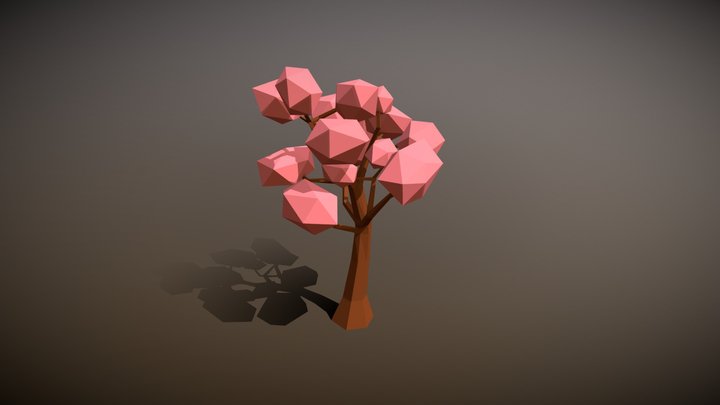 Tree Low-poly 3D model 3D Model