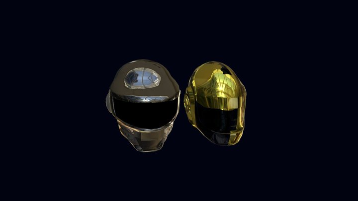 Daft Punk 3D Model