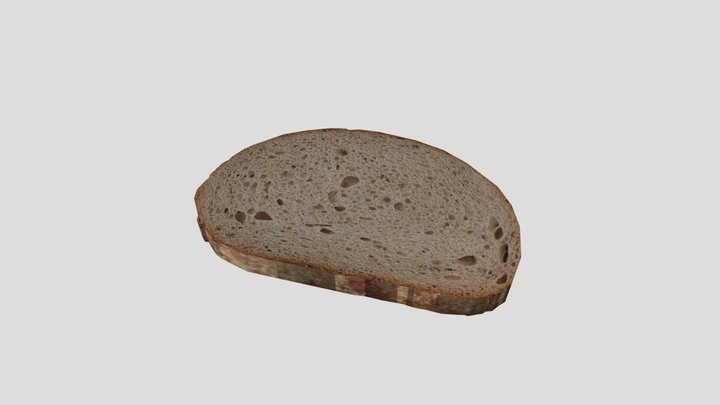 Slice of ​​bread – Free 3D Model STL