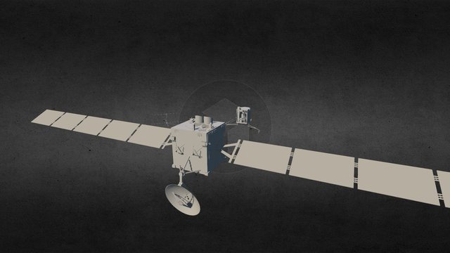 Rosetta and Philae 3D Model