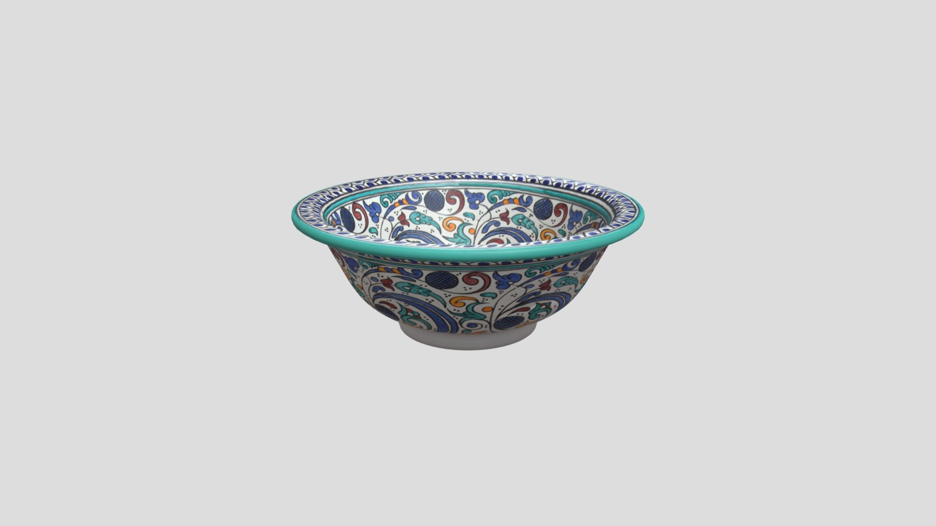 HAFI - CERAMIC WASH BASIN MOROCCAN