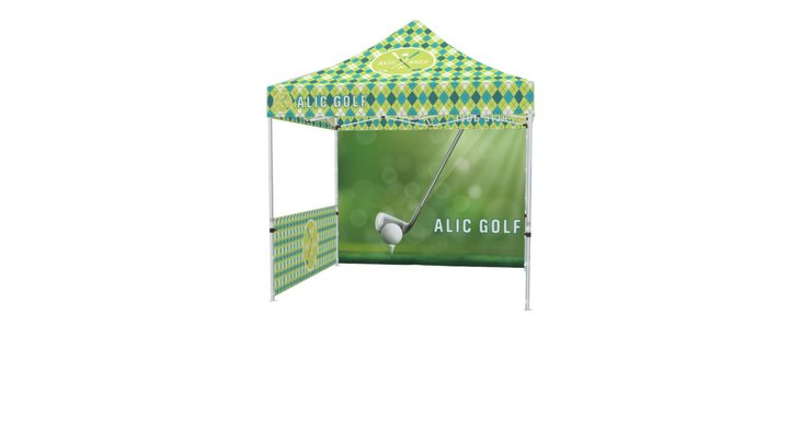 10x10FT Advertising Tent 3D Model