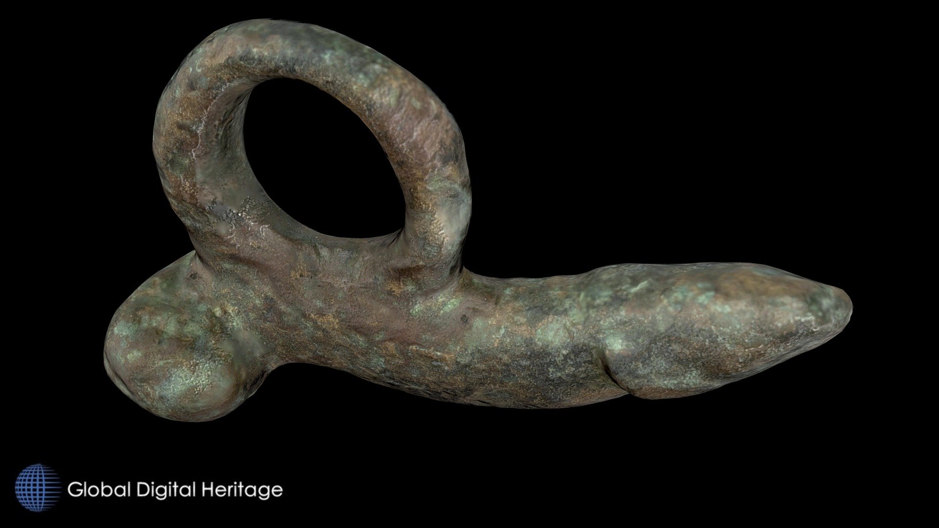 Roman Phallic amulet, Tarraco (Tarragon, Spain).