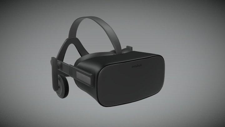 Oculus Rift 3D Model