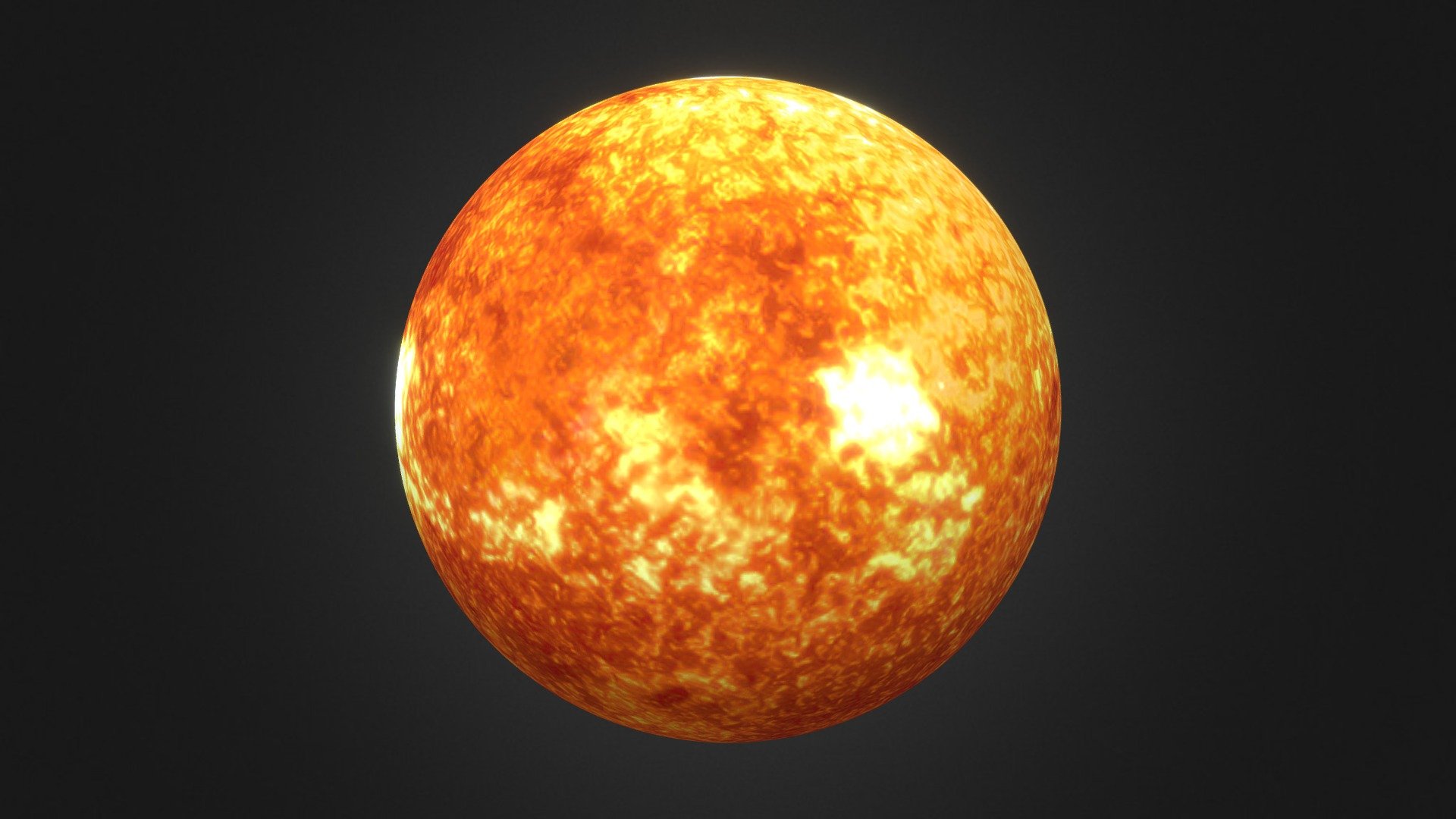 Sun with 2K Textures - Download Free 3D model by ayushcodemate [bac9e8f ...