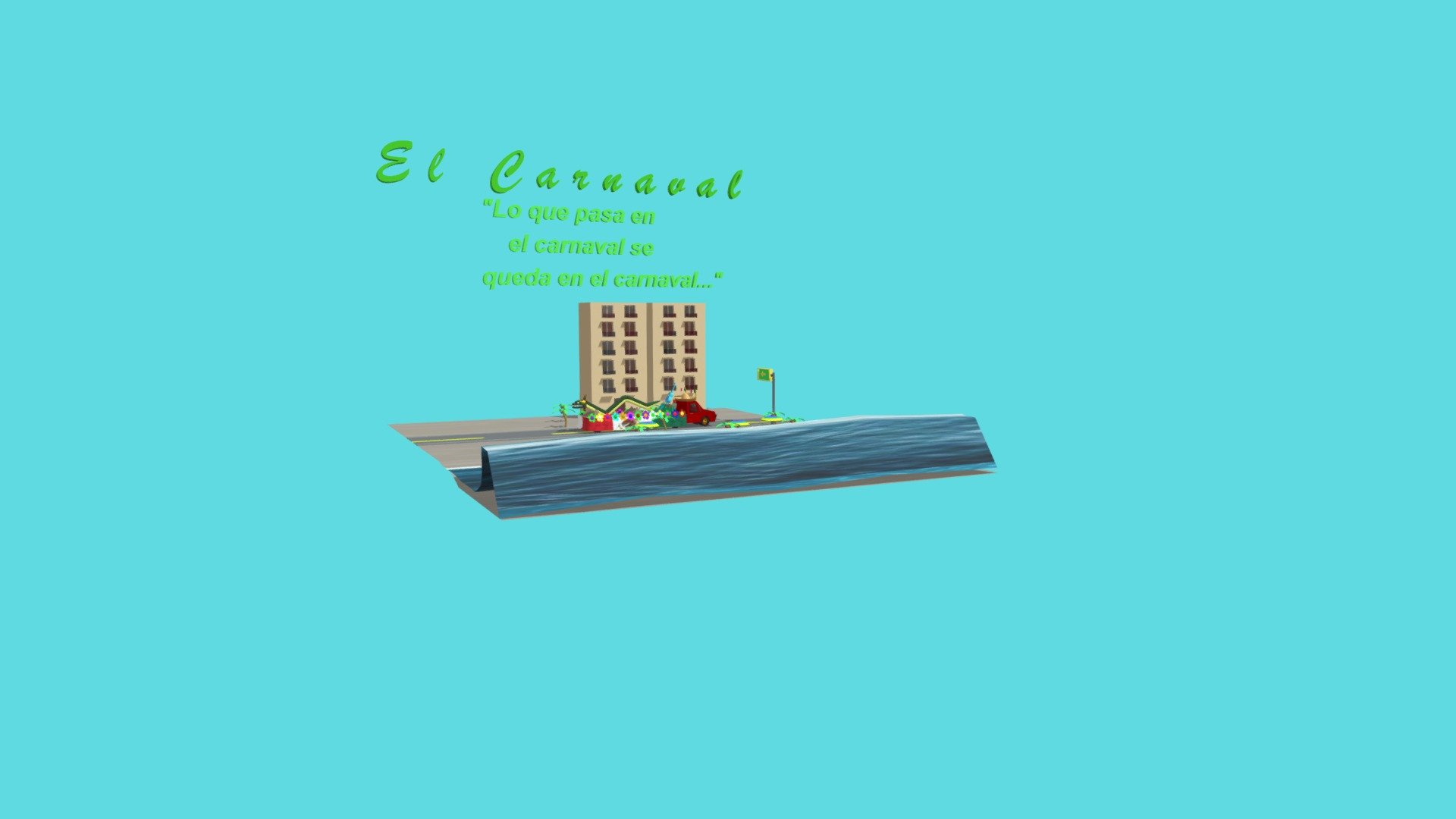 Carro Carnaval Final — Sketchfab embed 3D viewer
