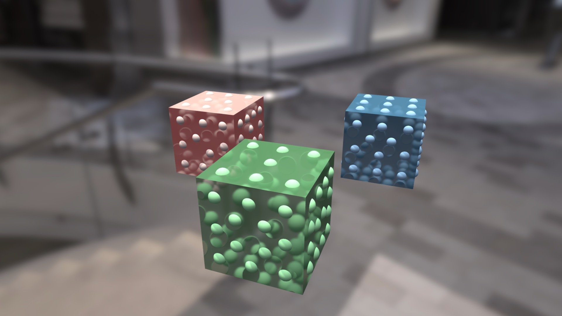 Non-transitive Dice - 3D Model By Dansmath [baca6c6] - Sketchfab