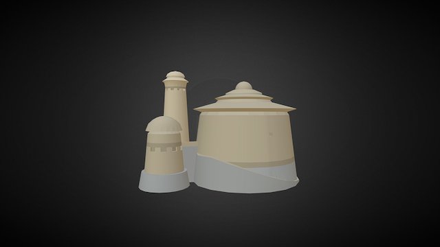 Star Wars - Jabba's Palace 3D Model