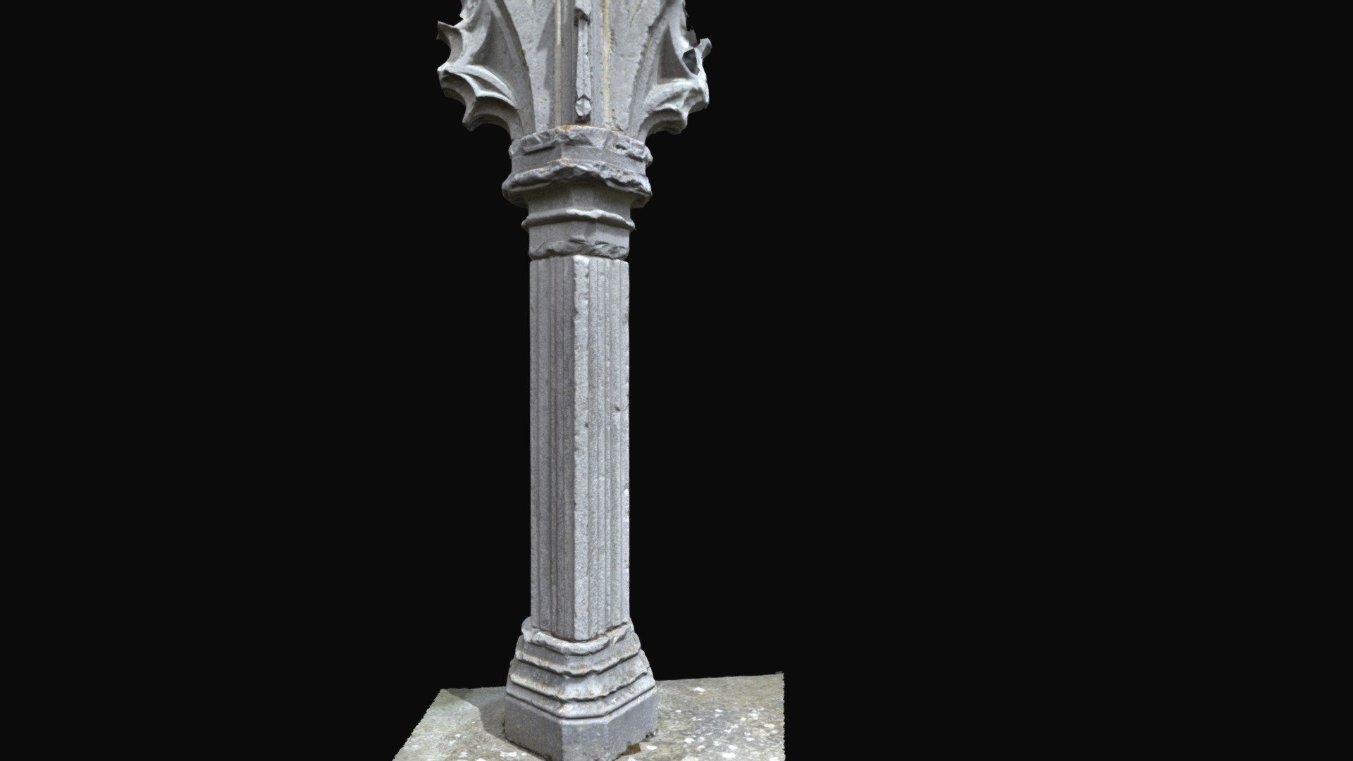Holycross Cloister North Column D Download Free 3D Model By 