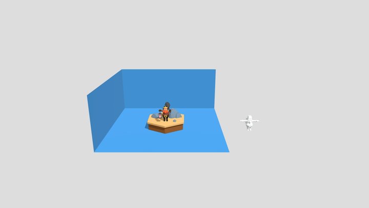 Minero Game 3D Model