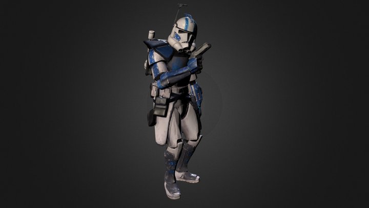 2015 Fan Expo Clone Trooper Scan 3D Model