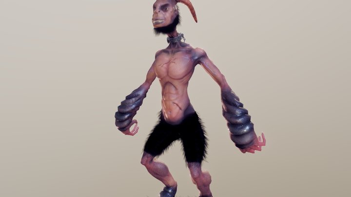 Fantasy Creature (Kampumn) 3D Model