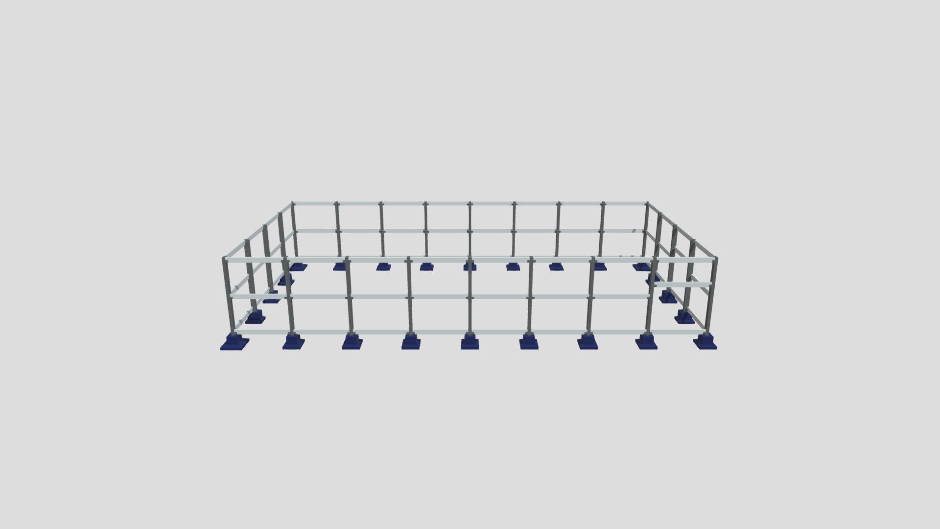 Modelagem Estrutural 3D- 38x20