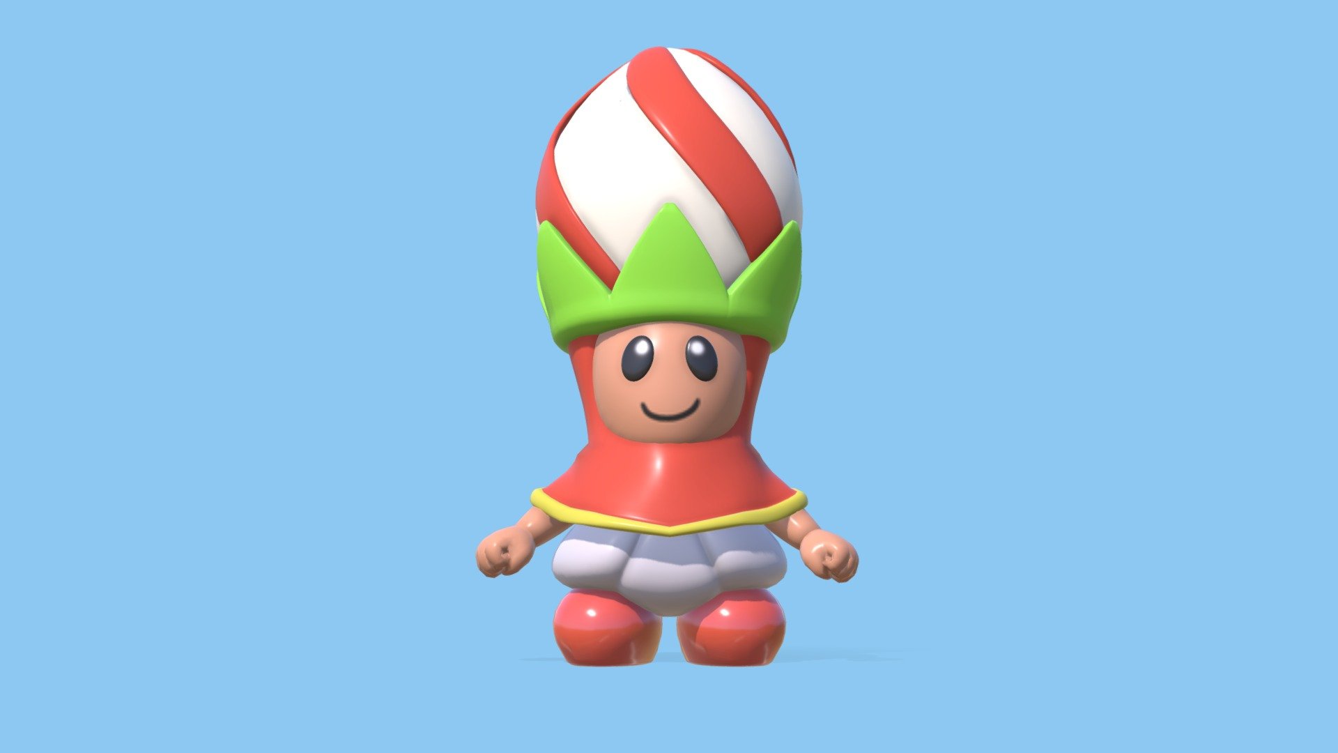 Poplin Super Mario Bros Wonder 3d Model By Fawfulthegreat64