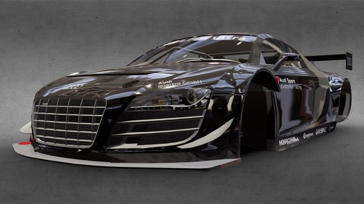 [Real Racing 3] 2012 Audi R8 LMS – Modello 3D gratuito STL