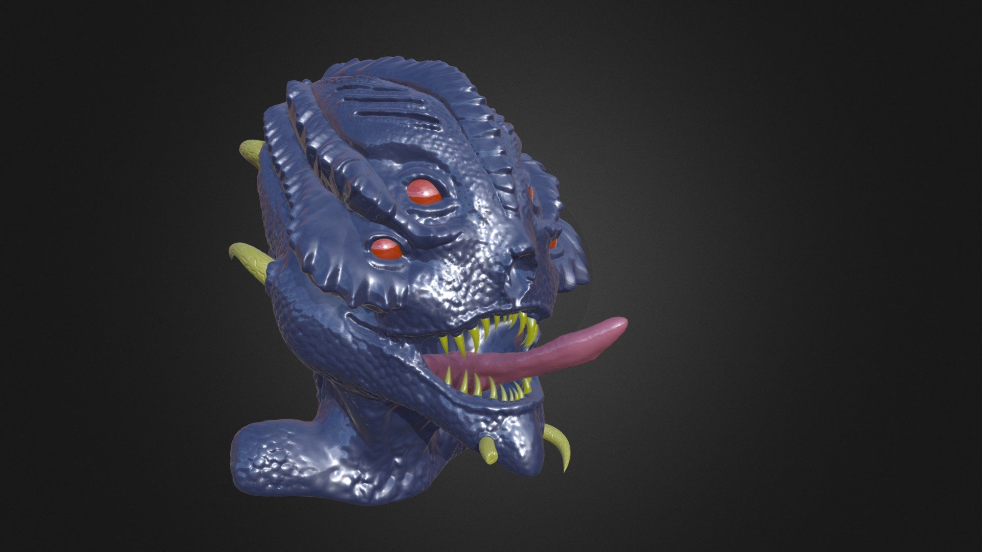Alien Demon Bust