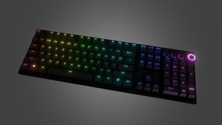 RAZER HUNTSMAN 3D Model