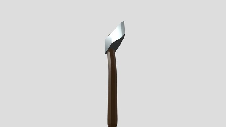 Better Axe OBJ 3D Model