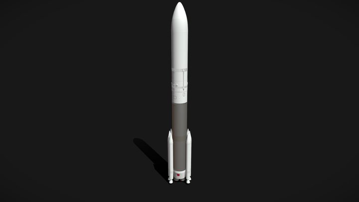 Vulcan Centaur Rocket 3D Model