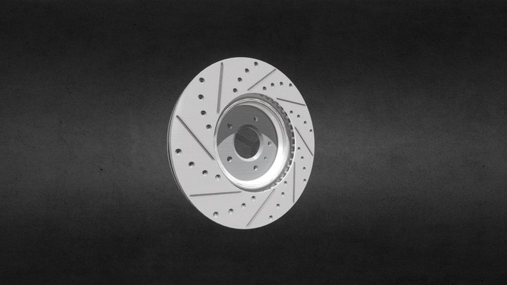 APF Zinc-Series - Rotor Brake Pad 3D Model