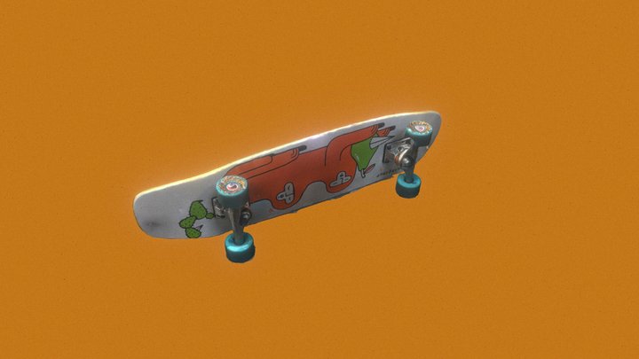 SkateBoard 3D Model