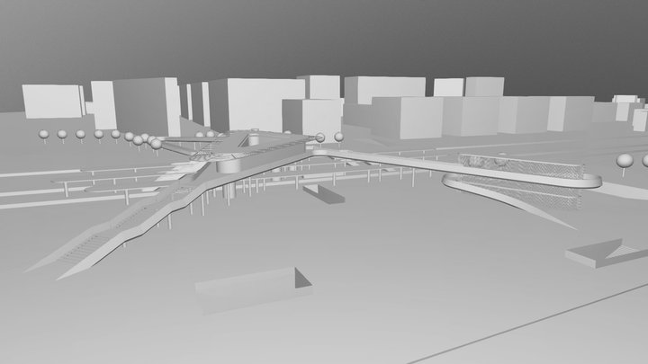 SSG Station /// Bertocchi & Ramphele 3D Model