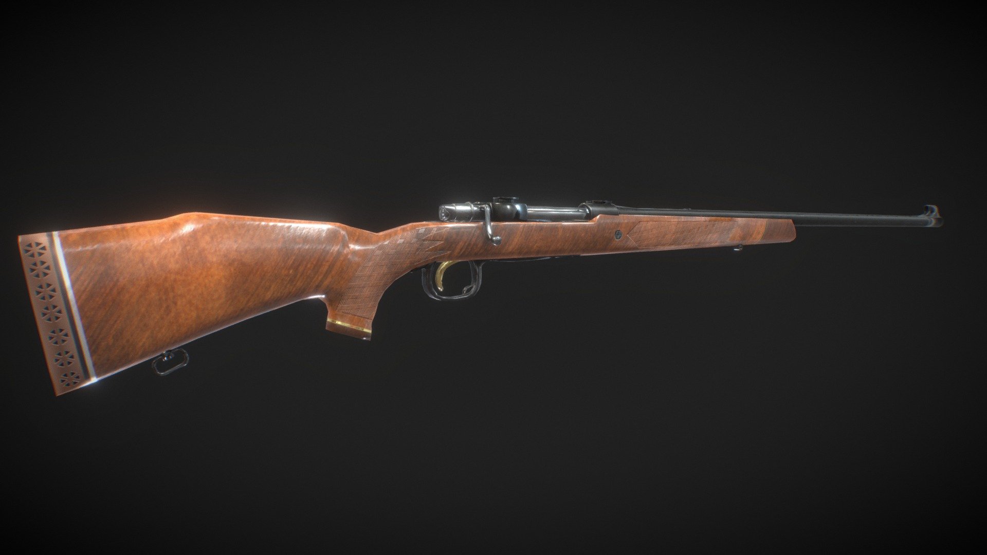 Parker Hale Modèle 1200 - 3D model by Eduardo.Jaeger [bad5e5f] - Sketchfab